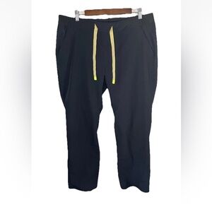 Medelita Unisex Black Scrub Pants Size XL EUC